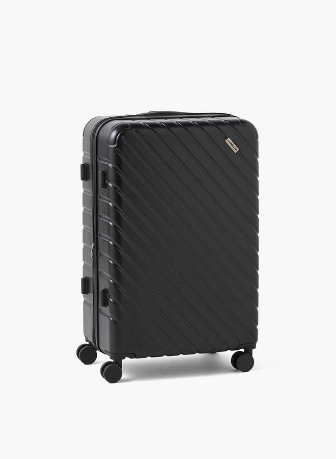 Oaklan by Shoexpress Textured Hardcase Luggage Trolley With Retractable Handle - Image 5