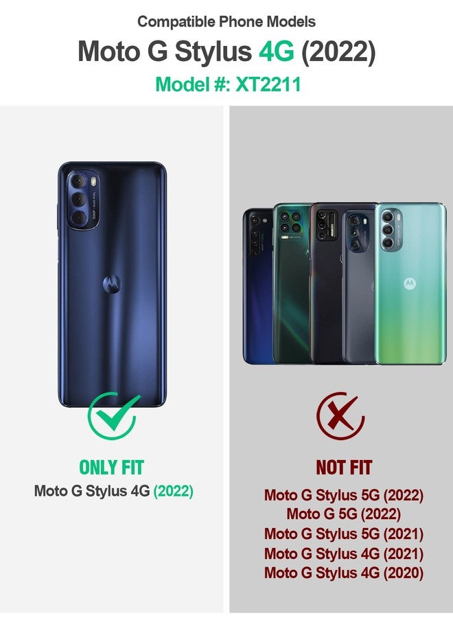 Poetic Guardian Series Case Designed for Motorola Moto G Stylus 2022 4G Model # XT2211, [6FT Mil-Grade Drop Tested], Full-Body Hybrid Shockproof Bumper Cover with Built-in Screen Protector, Black - Image 2