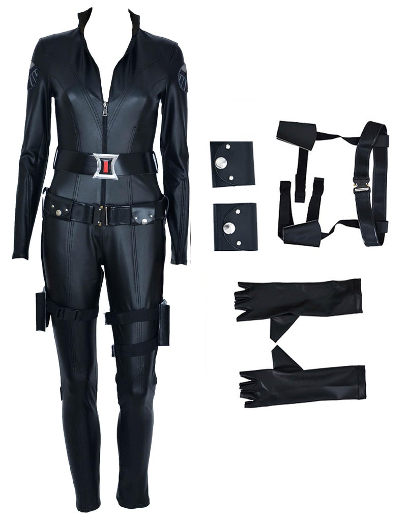 Cosplay.fm Women's Widow Universe Space Cosplay Costume Bodysuit (S) - Image 1