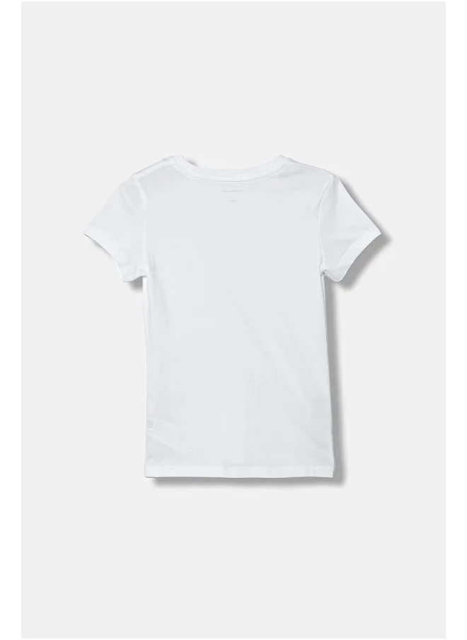 Calvin Klein Jeans Kids Glitter Crew Neck T-Shirt