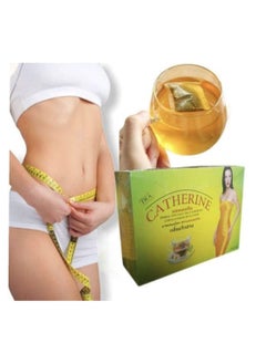 Catherine 32-Bag Thai Natural Herbal Infusion Chrysanthemum Flavour, Detox, Slimming Green Tea  - Image 3