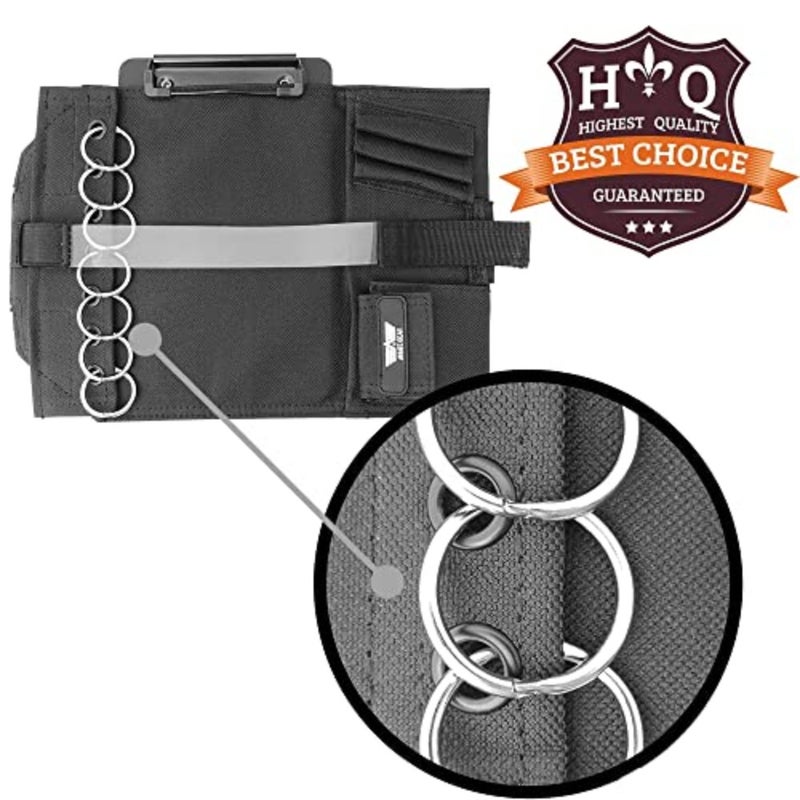 Pilot Kneeboardââ‚¬â€œ Includes Clipboard and 7 Rings for Attaching Approach Plates and Checklistsbaihuo - Image 4