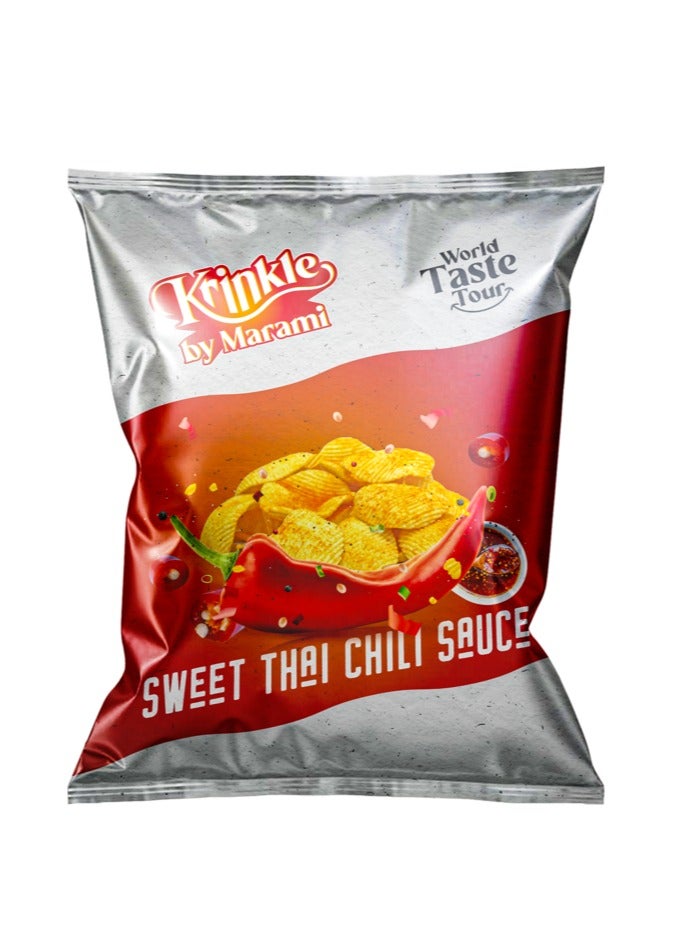 Marami Krinkle Sweet Thai Chili Sauce Chips 55g
