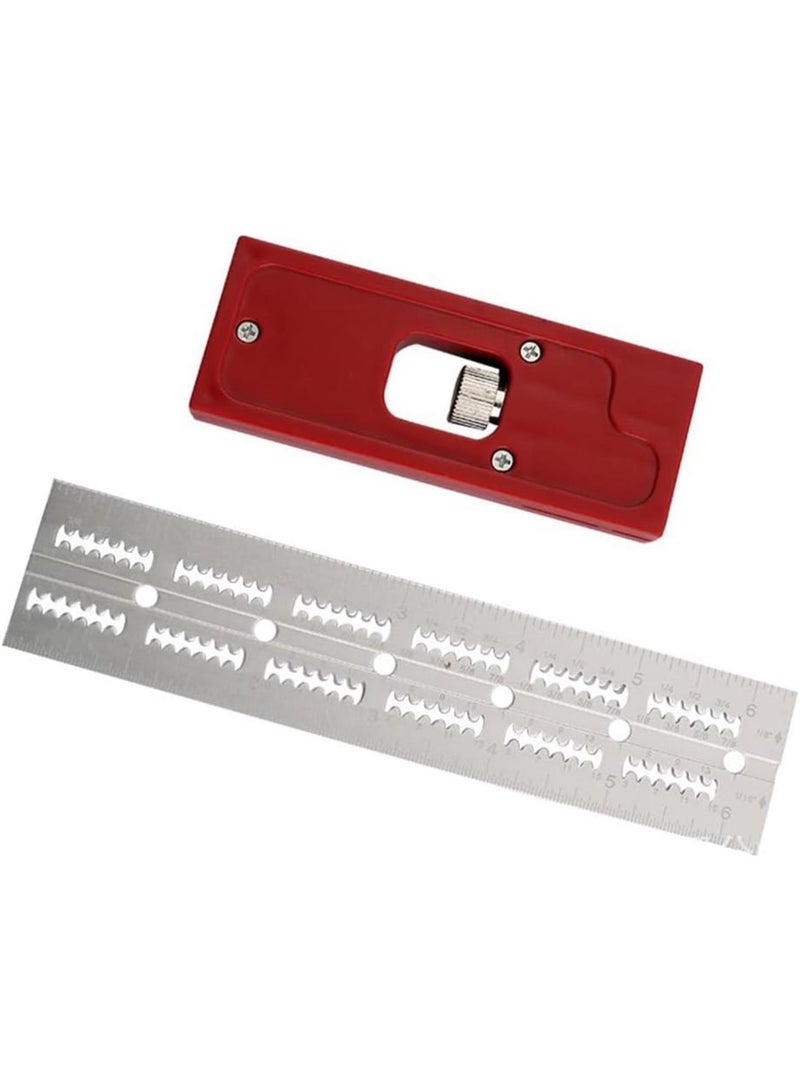 GGOOT Woodworking Aluminum Alloy Combination Calipers Woodworking Line Marking Adjustable Ruler Precision Hardware Tools Easy to Use  - Image 1