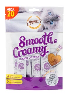 Gnawlers Gnawlers Smooth & Creamy Lickable Cat Treats (20pcsx15g) - Salmon 