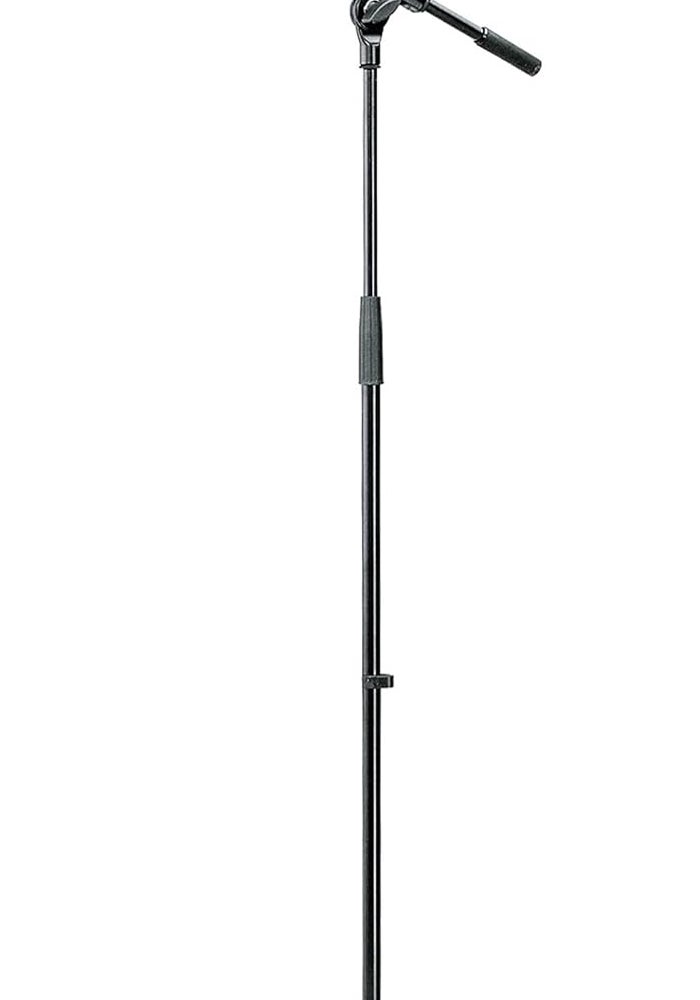 KM K&M Microphone Stand with Telescopic Boom Arm - Durable and Adjustable - Image 2