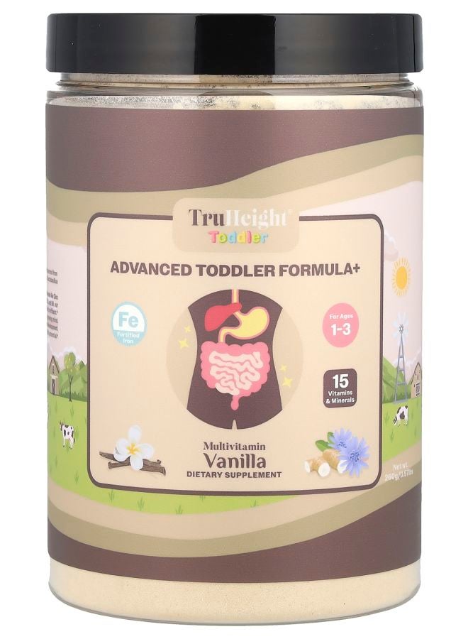 TruHeight  Toddler Complete Nutrition For Ages 1-3 Vanilla 5.5 oz (155.4 g)