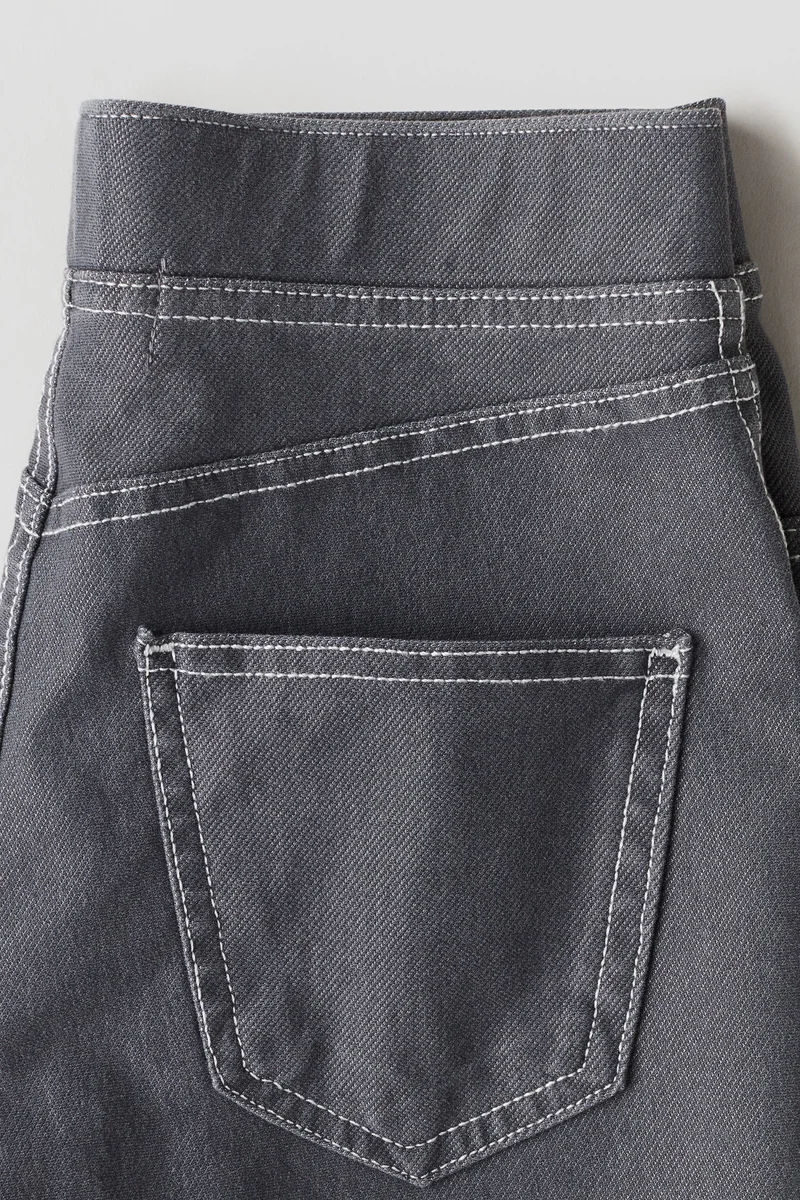 اتش اند ام High Waist Denim Shorts