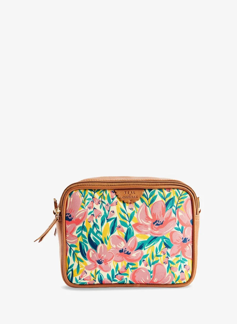 Chumbak Teal By Chumbak Sunshine State Box Sling Bag