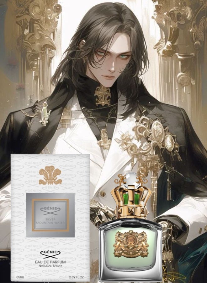 Genie Collection 10 Pieces Silver Mountain Number 202000 Perfume 85ML - Image 2