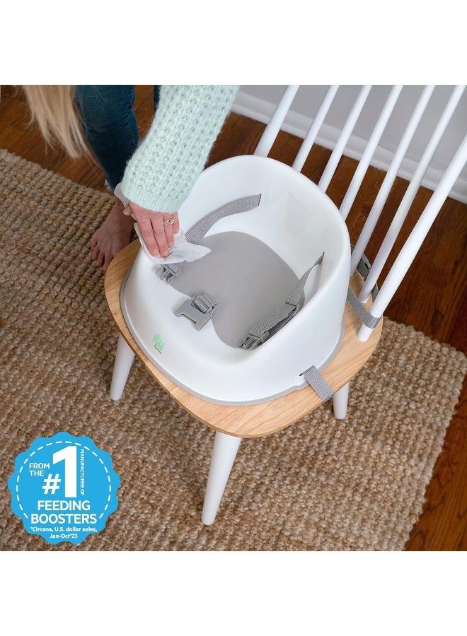 Ingenuity Ity Simplicity Seat Easy-Clean Baby Booster Feeding Chair â€“ Oat - Image 2