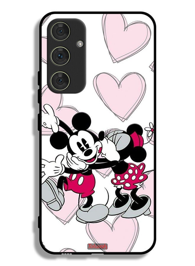Tolwak Samsung Galaxy A54 5G Protective Case Cover Mickey Mouse Hug - Image 1