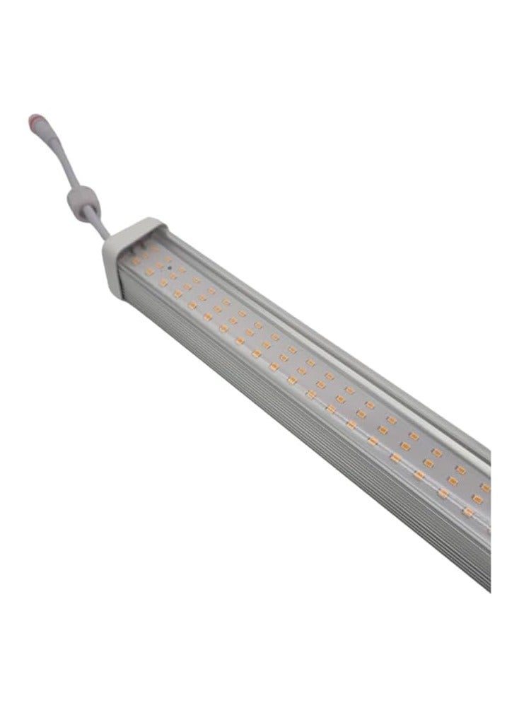ماركة غير محددة مصباح نمو LED T12 45 واط طيف كامل – أبيض، مقاوم للماء IP65، بطول 120 سم، 336 LED، إخراج عالي للضوء لمحاصيل الفاكهة مثل الفراولة  - Image 2