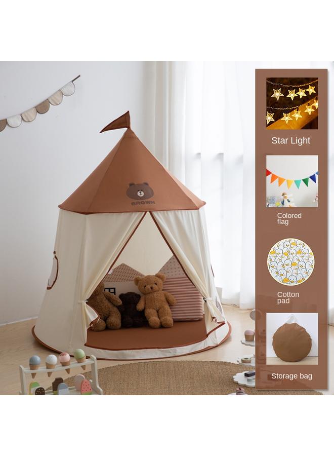 Bluejw Wholesale Small Tent Indoor Children Girls Princess Castle Boys Household Small House Baby Games Toy House - Image 1