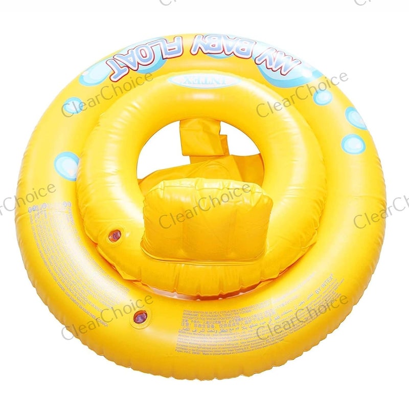 ClearChoice :- Baby Pool Bath Swim Ring for Kids 1 to 3 Years Swimming Learning Ring for Girls and Boys(Multi Color)(1 PIS) - Image 5