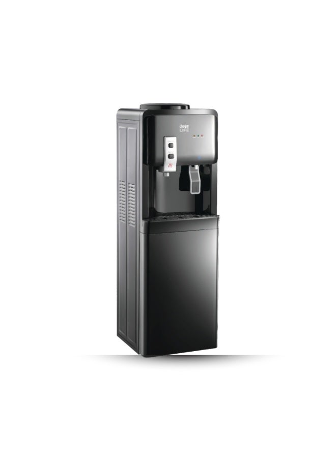 One Life Water Dispenser 2 Taps Hot-Cold- WD17S-B- Black- gray - Image 2