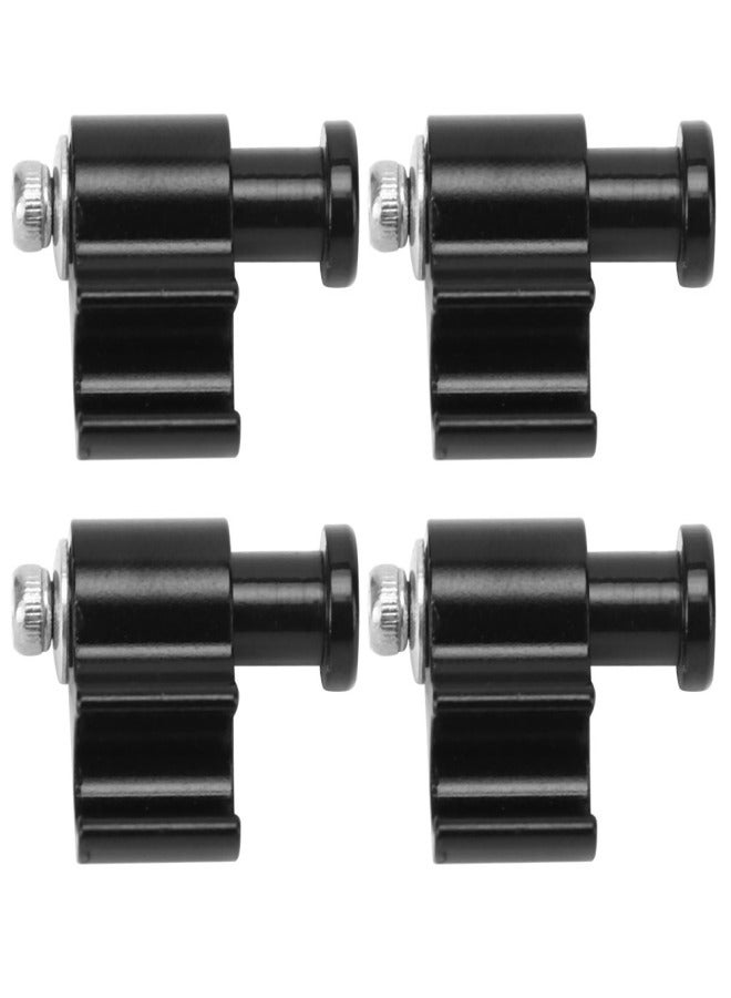 ريسك قطع RC113 محول سلك مقعد الدراجة من سبائك الألومنيوم السوداء، مشبك توجيه كابل الدراجة، حامل سلك - Image 2