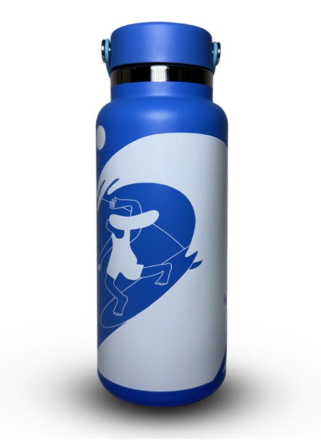 Hydro Flask 32OZ(946ml) Wide Mouth leakproof insulated stainless steel hot water bottle mug with sip lid for hot drinks, tea, coffee on the go to work, school, car, travel and sports  - Image 2