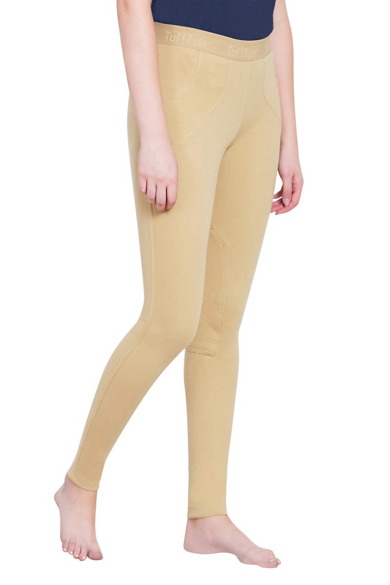TuffRider Women's Cotton Schoolers, Light Tan, 24 - Image 5