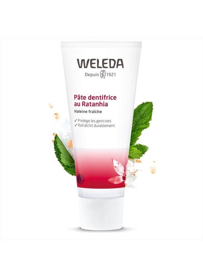 Weleda : Ratanhia Toothpaste, 2.5 oz - Image 1