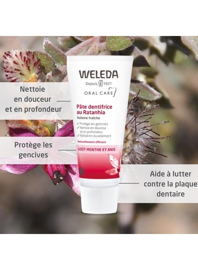 Weleda : Ratanhia Toothpaste, 2.5 oz - Image 2