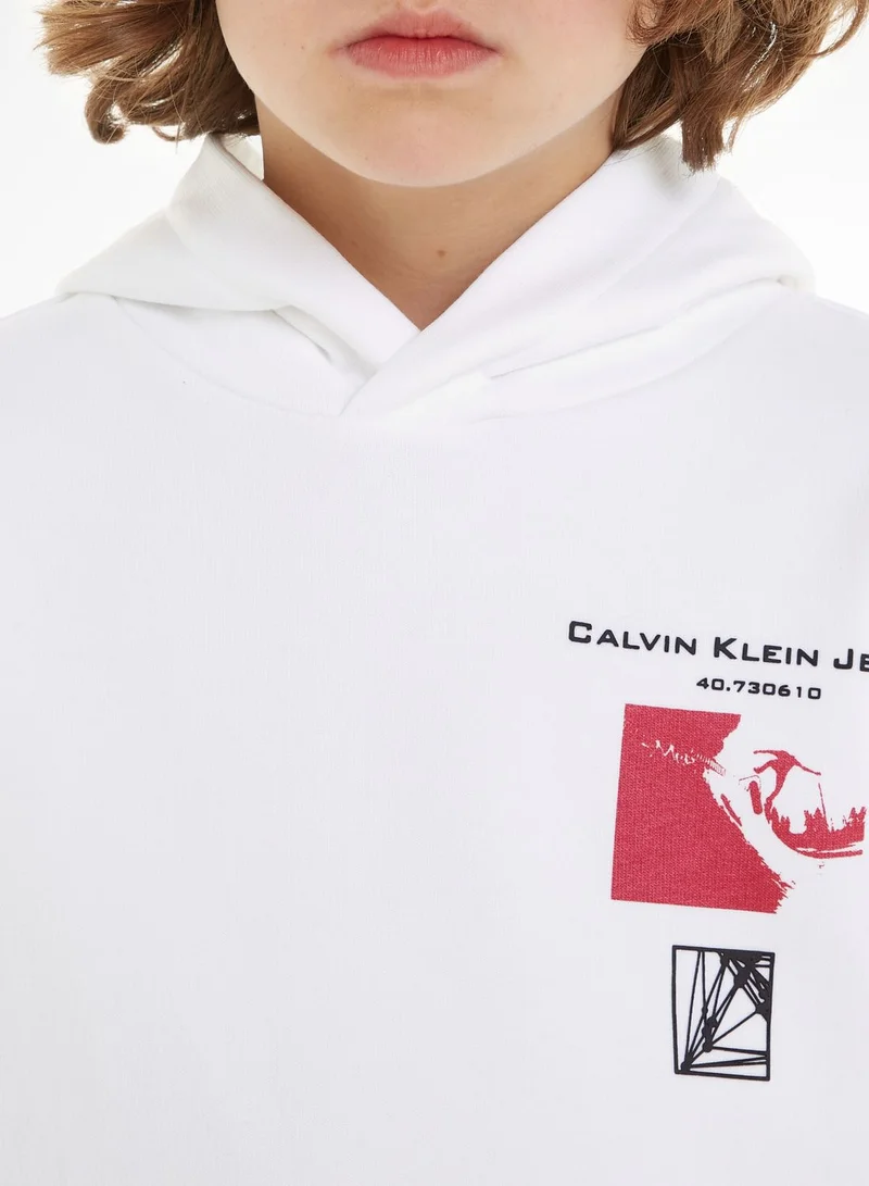 Calvin Klein Jeans Kids Graphic Hoodie