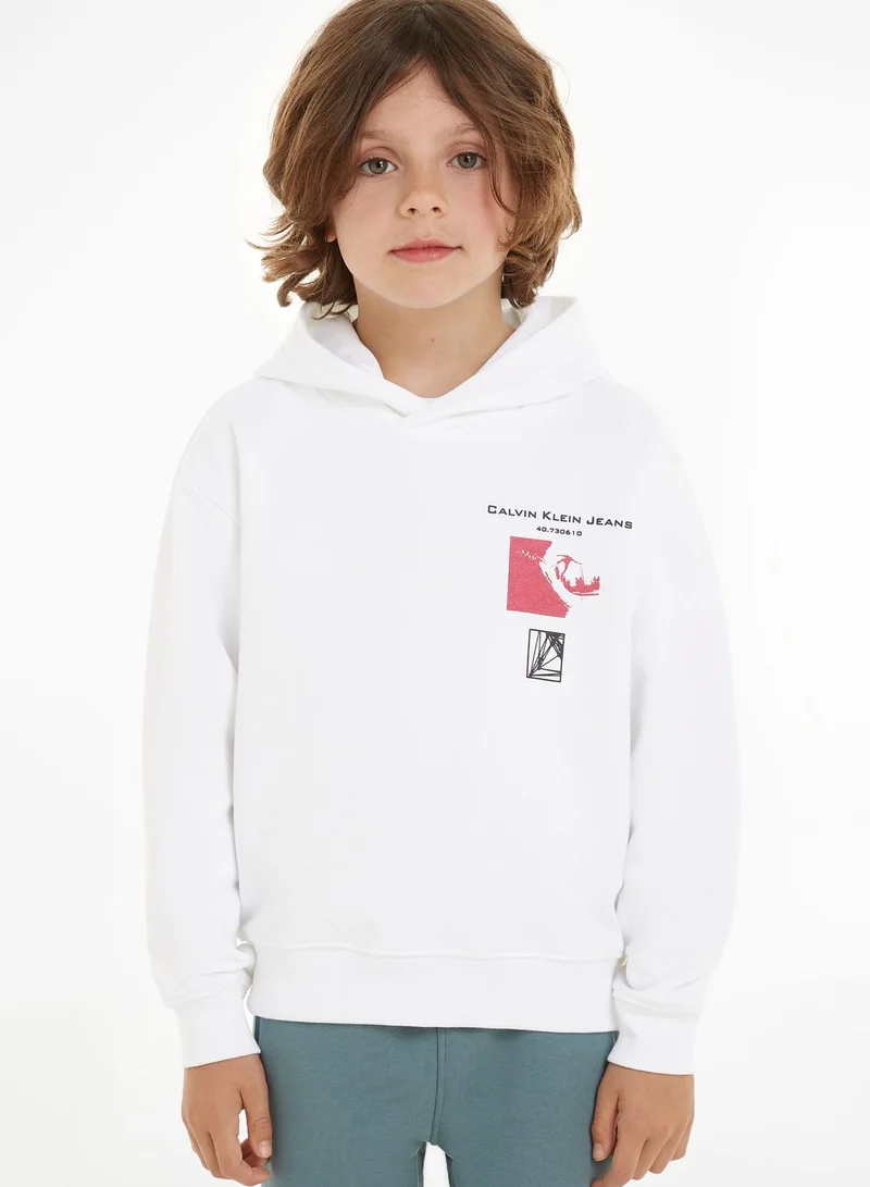 Calvin Klein Jeans Kids Graphic Hoodie
