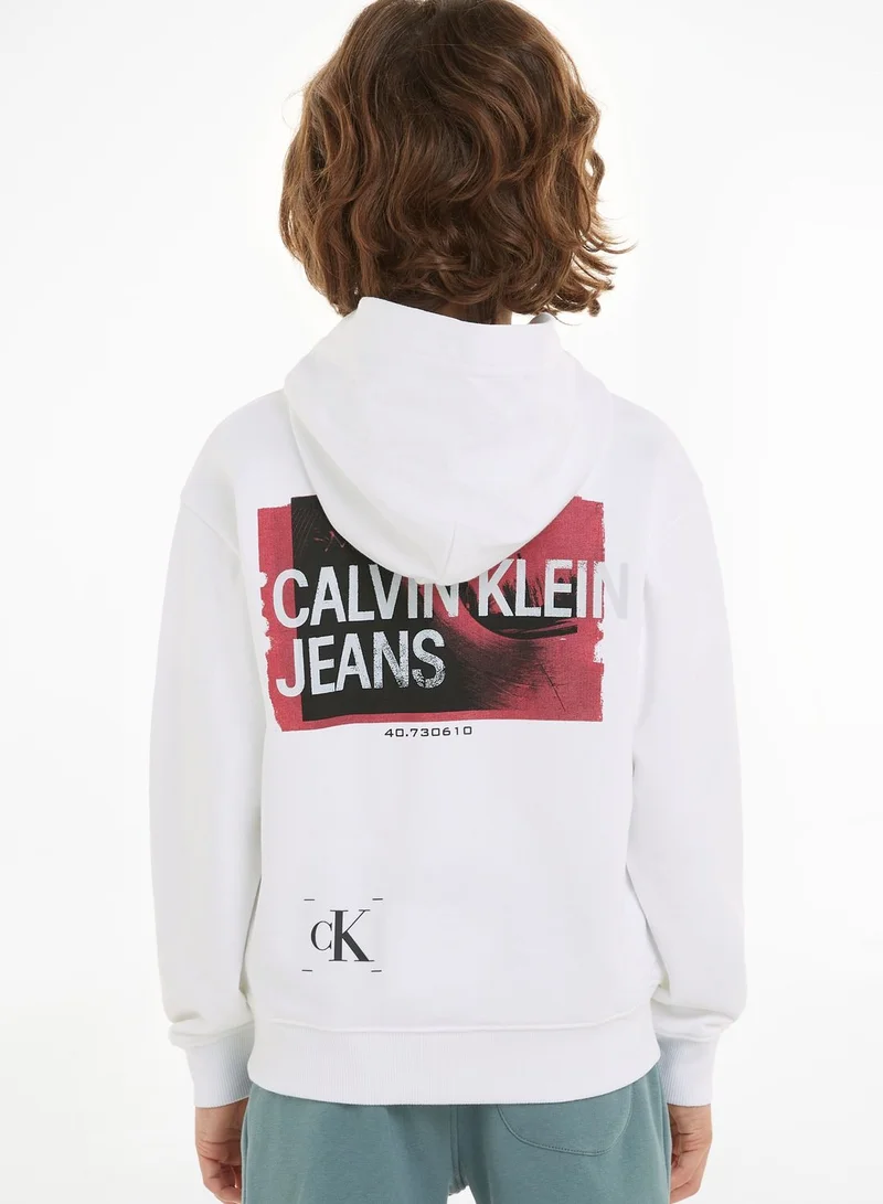 Calvin Klein Jeans Kids Graphic Hoodie