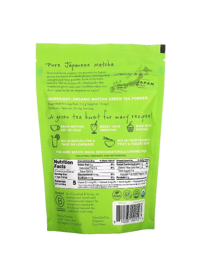 Sencha Naturals Sencha Naturals, Everyday Matcha, Japanese Green Tea Powder, 4 oz (113 g)  - Image 2