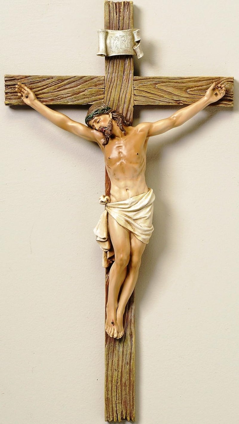 Joseph's Studio Renaissance Jesus Christ on the Crucifix - 13 Inch Religious Decor - Image 2