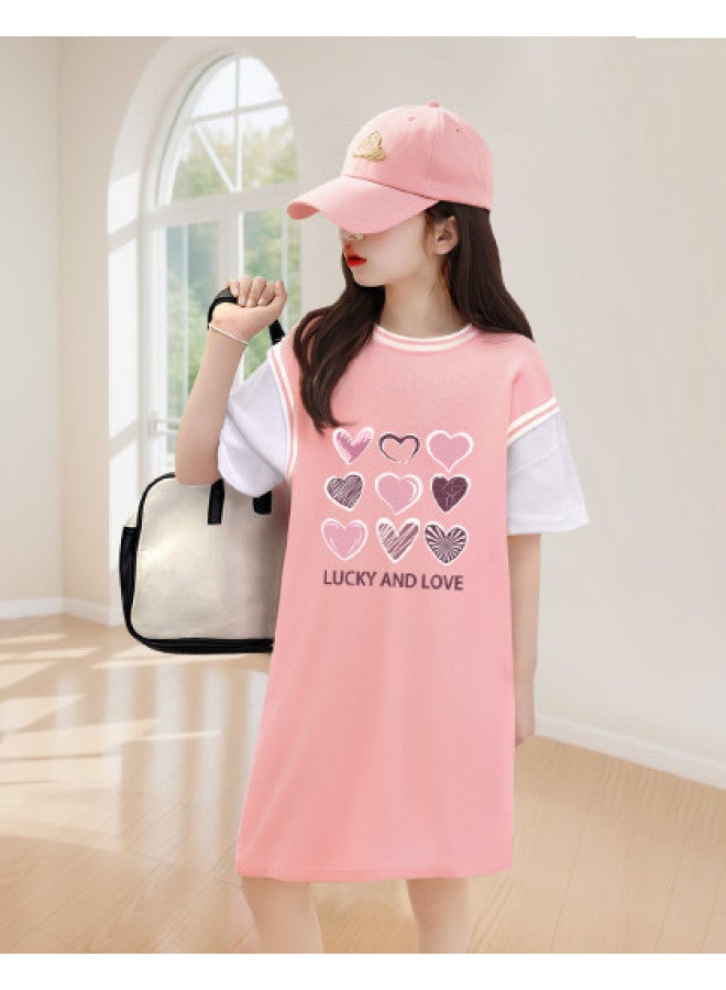 Bornbay 2025 Summer New Girls' Casual Sporty Sundress - Image 1