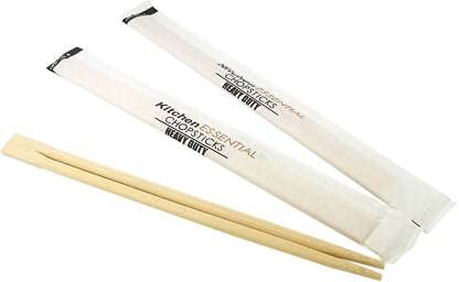 sakoraware Biodegradable Eco Friendly Wooden Chopstick, 9 Inch Each, Pack of 30 Pairs - Image 1