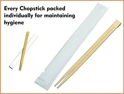 sakoraware Biodegradable Eco Friendly Wooden Chopstick, 9 Inch Each, Pack of 30 Pairs - Image 5