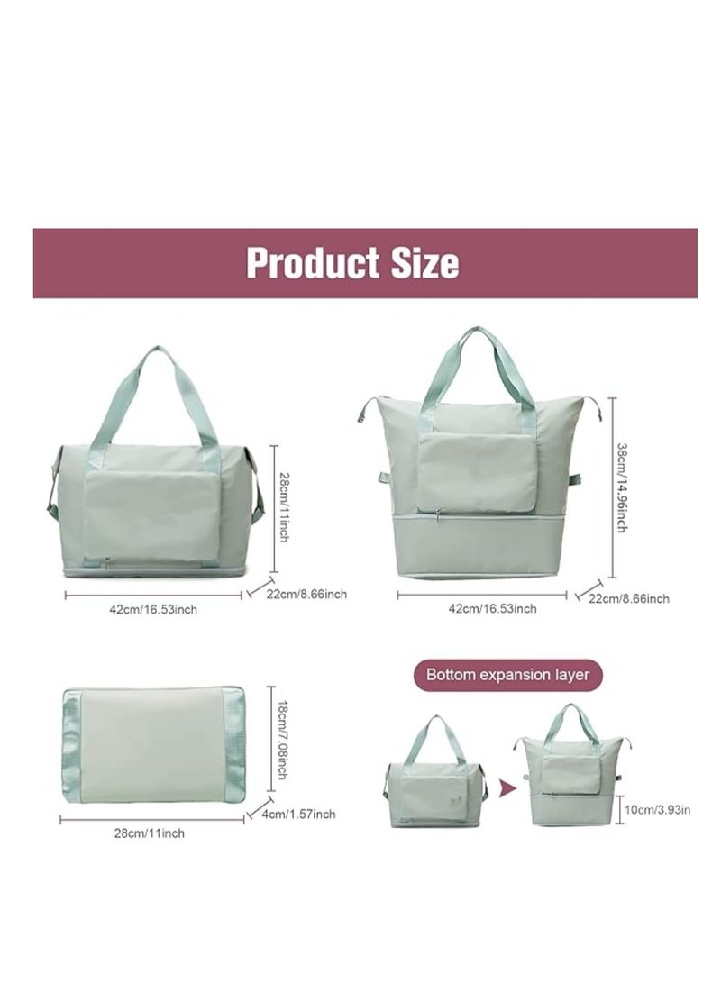 Cool Baby Large Capacity Foldable Duffel Bag Portable Lightweight Travel Bag Waterproof for Sports - Image 2