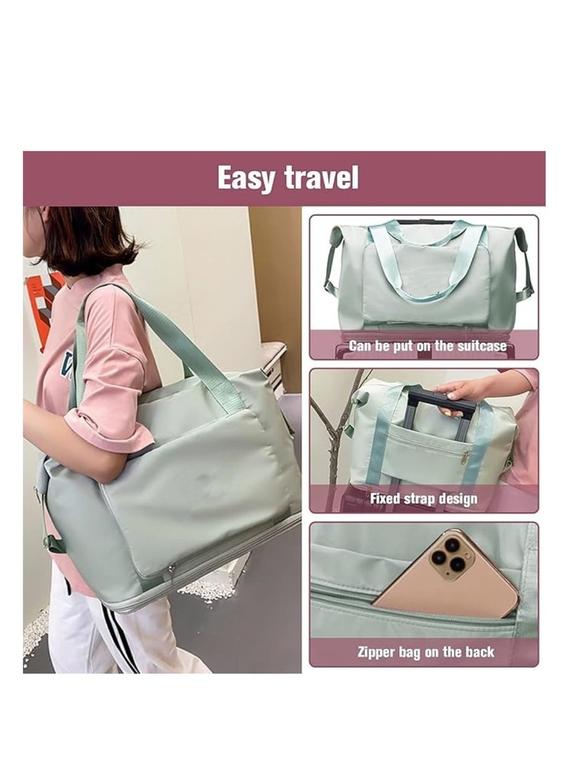 Cool Baby Large Capacity Foldable Duffel Bag Portable Lightweight Travel Bag Waterproof for Sports - Image 3