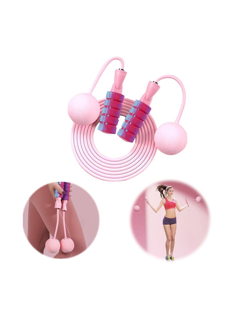 KASTWAVE Jump Rope for Fitness, 2-in-1 Adjustable Ropeless Jump Rope for Fitness - Tangle-Free Skipping Rope for Women, Men, and Kids - Weighted Cordless Jumping Rope for Cardio, Cross Fit, and Workouts - Image 1