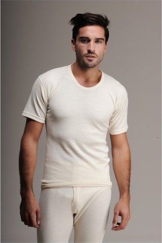 Elif Laundry Hasyün Men's Wool Short Sleeve Underwear Undershirt Cream - pzsku/Z43726A31A2DE1D4456F7Z/45/_/1730529174/30834473-5aca-4691-9a4d-b665f4bf9832