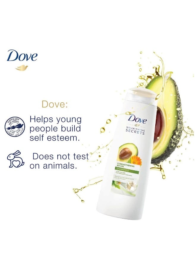 دوف شامبو معزز بزيت الافوكادو من دوف، 400 مل + بلسم دوف 320 مل - Image 3