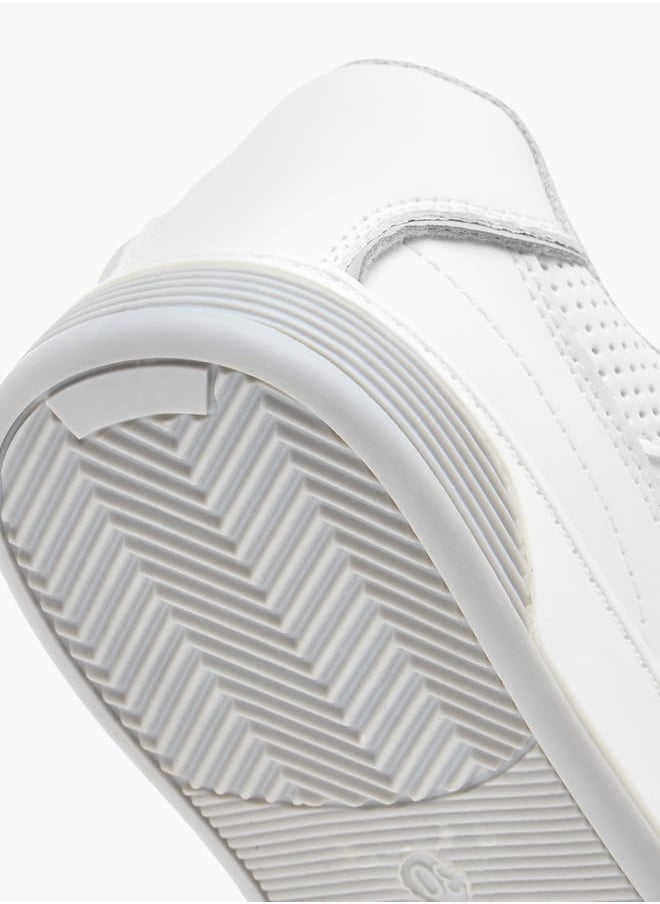 JUNIORS Boys Panelled Sneakers With Hook And Loop Closure  - Image 5
