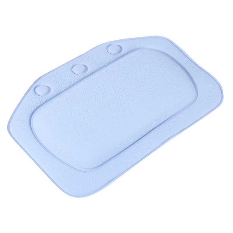Bathroom Pillow Bathtub Head Rest Foam Design Spa Neck Cushion With Suction Cup - Image 5