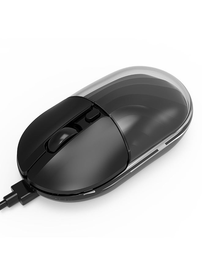 JeDEL WD142 Wireless, Bluetooth Rechargeable Mouse - 1600 DPI Adjustable - Battery Life 180 Hours - Image 5