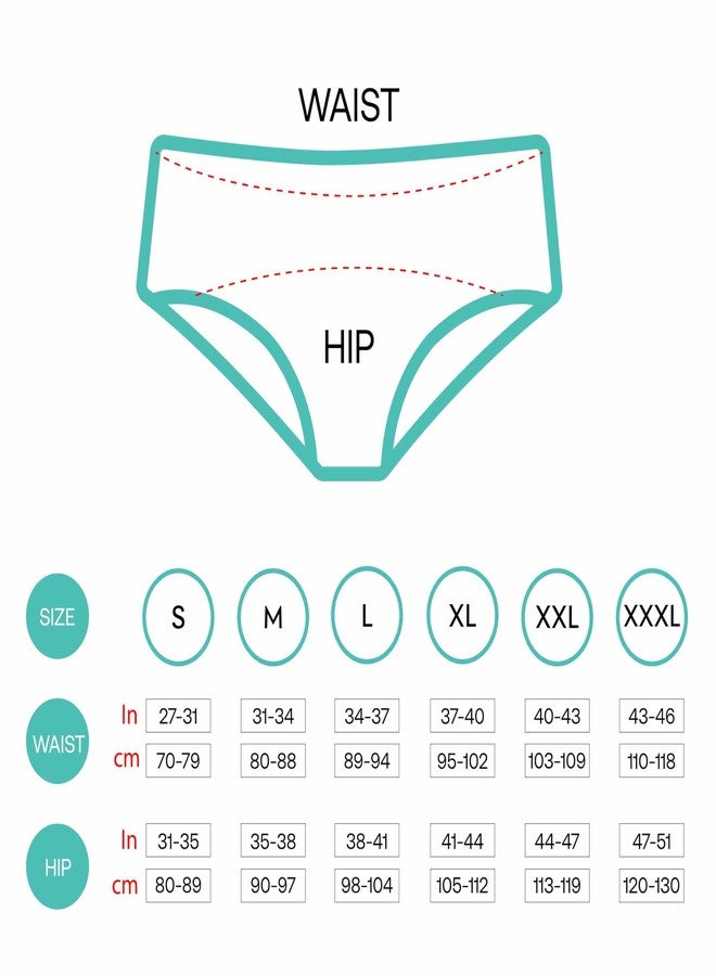 Zorb. Reusable Period Panty for Women | Comfortable Period Panties for Women Leak Proof | Absorbs Heavy Flow 4X of Sanitary Pad Black, 2XL (PO3) - Image 4