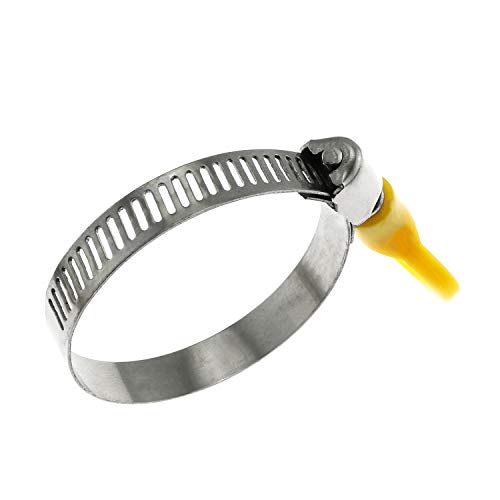 Maxmoral 5pcs 1.3"-1.7" Adjustable Butterfly Hose Clamp with Plastic Handle,Pipe Clips Hoop Fixed Tool - Image 4