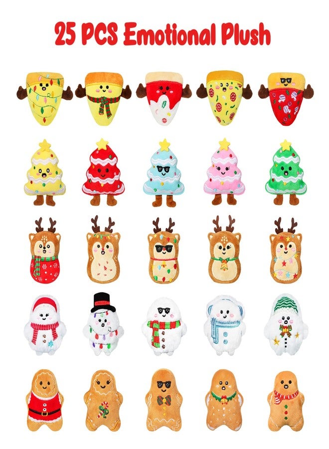 ETLUK Emotional Plush Advent Calendar 2025 for Kids or Teens, with 25 PCS Mini Collectible Plushies, Stocking Stuffers, Unique Christmas Gift for for Kids, Teens & Adults, Cute Plush Pals for Christmas Countdown - Image 5