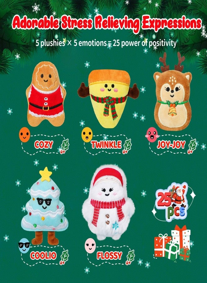 ETLUK Emotional Plush Advent Calendar 2025 for Kids or Teens, with 25 PCS Mini Collectible Plushies, Stocking Stuffers, Unique Christmas Gift for for Kids, Teens & Adults, Cute Plush Pals for Christmas Countdown - Image 4