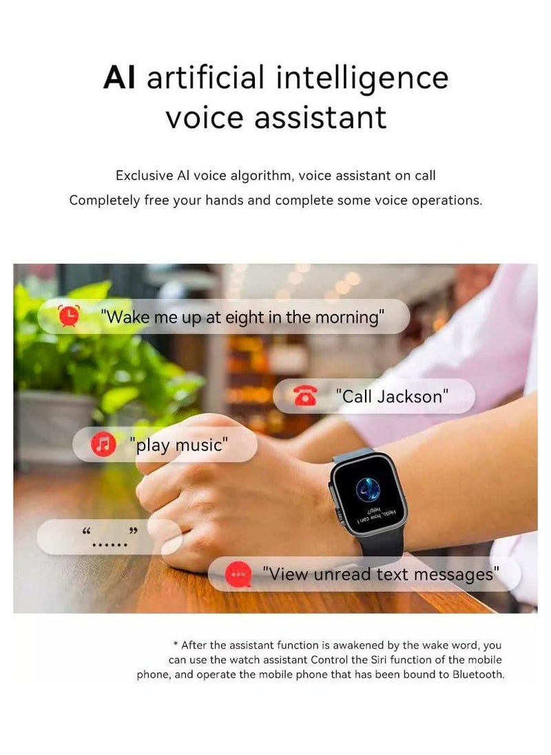ELTRAZONE - New S8 Ultra Max Smartwatch Series 8 S8 Smart Watch Ultra AI Voice Smart Watch 2.0inch Bluetooth Call Wriless Charging Watch 8 Ultra - Image 1