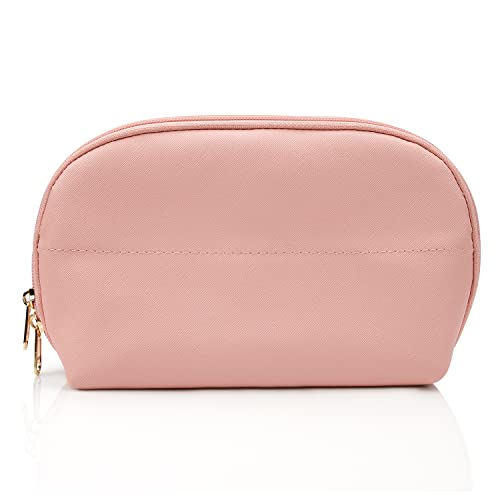 Ethereal Large Cosmetic Pouch, Lightweight Makeup Bag for Purse, Travel Zipper Pouch, Makeup Accessories Organizer, Pink - Image 1
