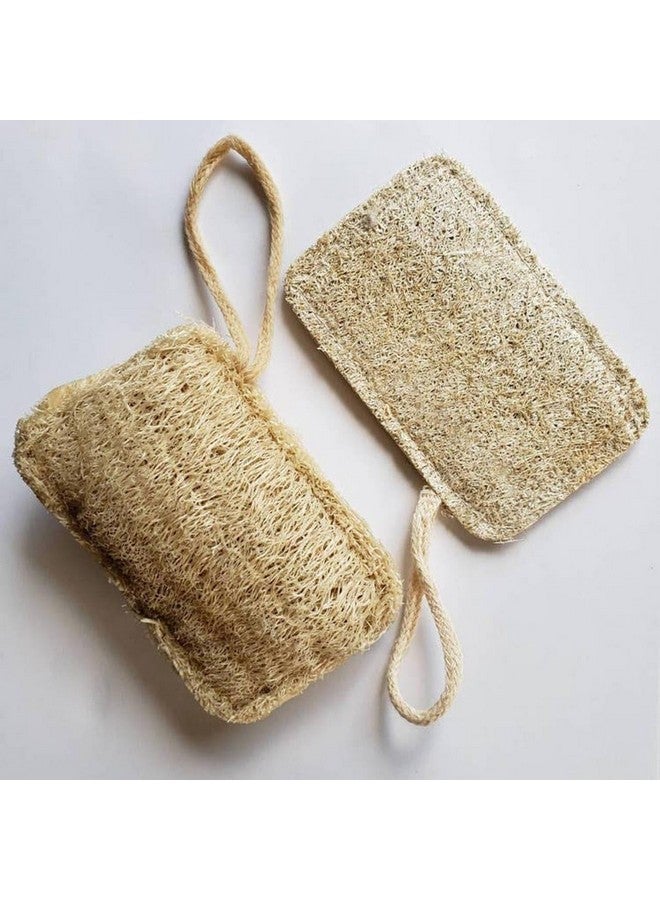 bathing loofah Body Scrubber Exfoliating Scrub Natural Exfoliation Personal Care Organic Loofah Skin Renewal - Image 3