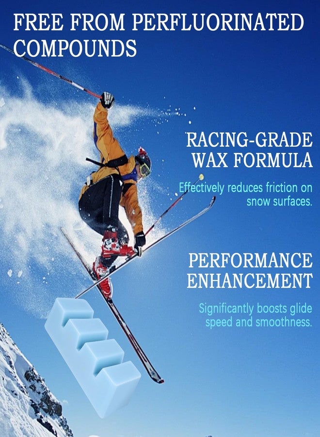 Raneped Snowboard Wax and Ski Wax-Universal Snow Block Wax for Any Season,550 GM Block-Ski and Snowboard Racing Wax for Protecting- NO PFAS - Image 4