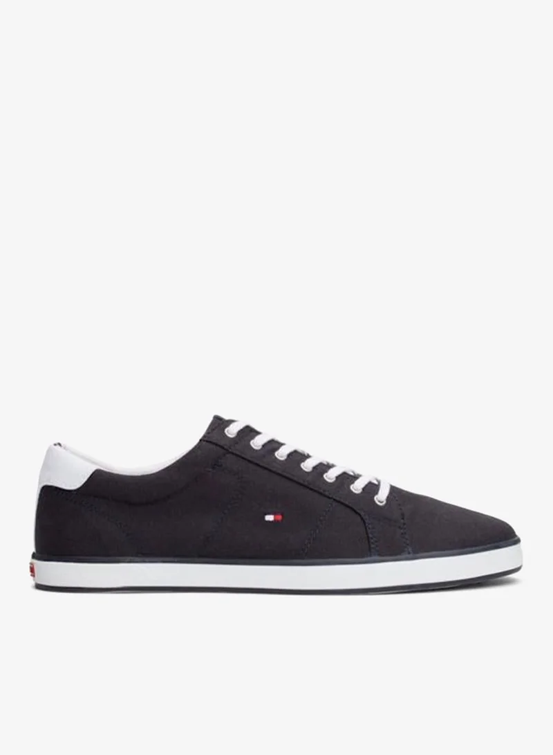 TOMMY HILFIGER Canvas Lace Up Low Top Sneakers
